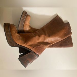 Vintage Destroy platform boots